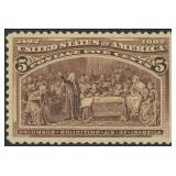 US Stamps Columbian & Trans-Mississippi Mint Issue