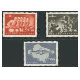 Croatia Stamps #B73-B75 Mint NH light gum skips CV