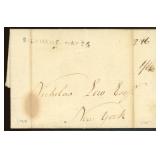 US Postal History May 26th 1788 Baltimore Straight