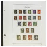 Austria Stamps 1945-1947 collection on Davo pages,