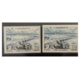 Cameroon Stamps Imperf Proof Mint LH plus regular