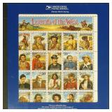 US Stamps #2870 Legends of the West Error Sheet in