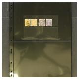 Australian States Stamps on Cards, mostly used