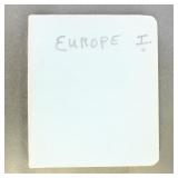 Europe Stamps 1900s-1920s Used collection on old p