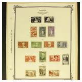 France Stamps Back of Book Collection on a variety