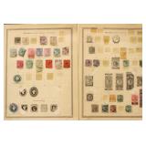 India Stamps 1870s-1890s Used collection on pages,