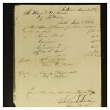 Baltimore Documents 1803-1915 - nice group with al