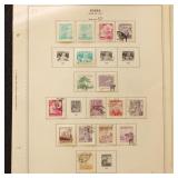 Korea Stamps 1950s Used and Mint collection on pag