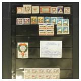 US Christmas Seals Mint & Used on Vario page, incl