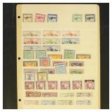 Spain Stamps Mint Hinged Airmail Collection on Sto