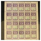 Liberia Stamps #334 Mint NH mint sheet of 20 with