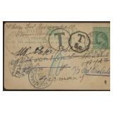 Orange River Colony 1909 Postal Card to Germany wi