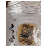 Great Britain Stamps 55 UK Lithographs with First