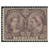 Canada Stamps #57 Mint NH 10c Queen Victor CV $450