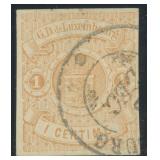 Luxembourg Stamp #4 Used 4 margins with sm CV $450