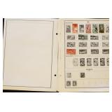 India Stamps collection on Harris album pages, Use