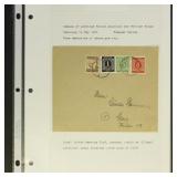 Germany Allied Zone Stamps 1946 Cover with politic