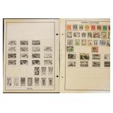 Romania Stamps collection on Harris album pages, U