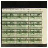 Zara Occupation Stamps Mi:37 Mint NH Block CV ï¿½360