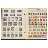 Indonesia Stamps collection on Harris album pages,