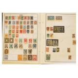 Russia Stamps collection on Harris album pages, Us