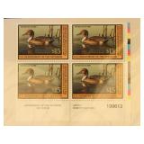US Stamps #RW68-RW71 Mint NH Plate Blocks of 4 CV