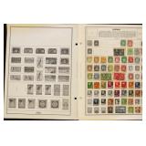 Norway Stamps collection on Harris album pages, Us