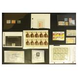 Germany & Worldwide Stamps in dealer cards & glass