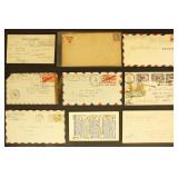 US Military Covers World War II era group of Censo