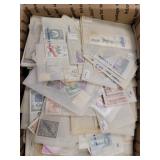 Worldwide Stamps in Glassines, mostly used singles