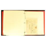 Germany Stamps Cancels collection on pages alphabe