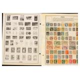 Netherlands Stamps collection on Harris album page