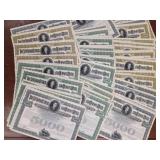 New York & Hudson Railroad Bond Certificates ($1,0