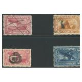 US Stamps Newspaper Stamp Selection on Card, inclu