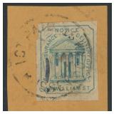 US Stamps #87L1 1856 Hussey