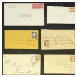 US Postal History Small 19th Century lot including
