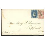 US Postal History Group of 3 19th Century Covers w