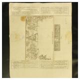 Great Britain Mulready Envelope 1p black mint but