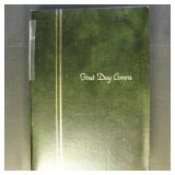 US Stamps 75+ 20th Century Mourning Covers in albu