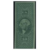 US Stamps #R94a Used with pressed out creases CV $