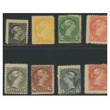 Canada Stamps 1870s-1880s Mint Queens CV $1500+