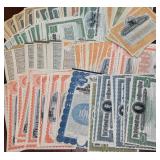 US Railroad Bonds & Stock Certificates plus some o
