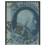 US Stamp #20 Used with Doporto cert 51R2 CV $275