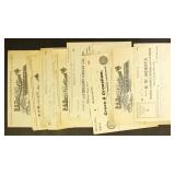 Richmond, VA Billheads, Documents, and Advertising