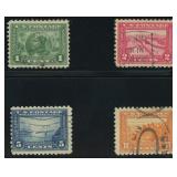 US Stamps #401-404 Used Pan-Pacific CV $104