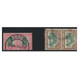 South Africa Stamps #24 & 44 Pairs Used CV $192.50