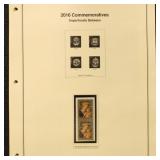 US Imperf-between Stamps 2016-2019 Mint NH collect