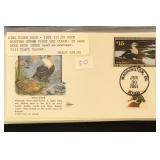 US Stamps #RW58-WR62 First Day Covers