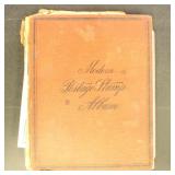 Worldwide Stamps in damaged Modern Stamp Album, hu