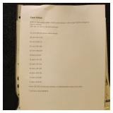 US Stamps FACE VALUE $396.51 Mint NH mostly Plate